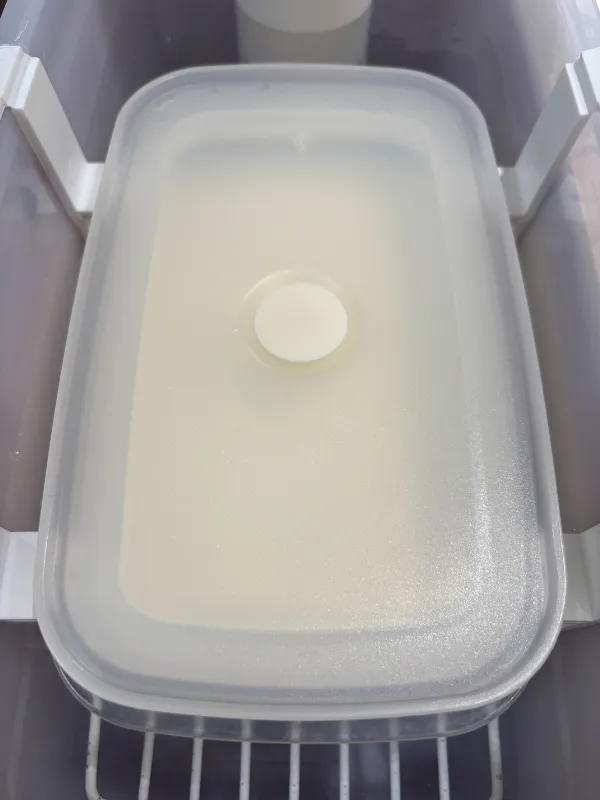 無印良品の容器がぴったり入る