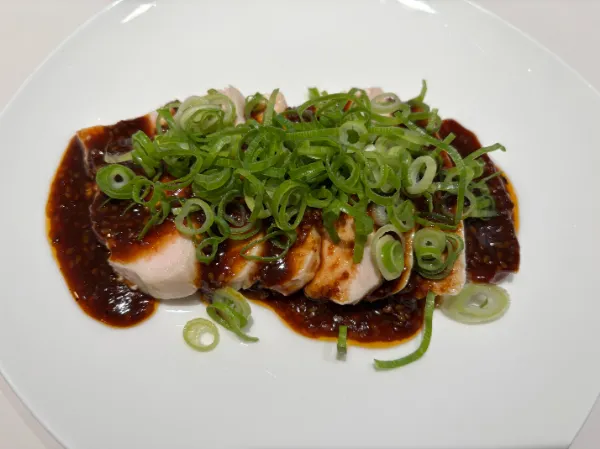 ボニーク3.0で作った鶏むね肉の料理の完成