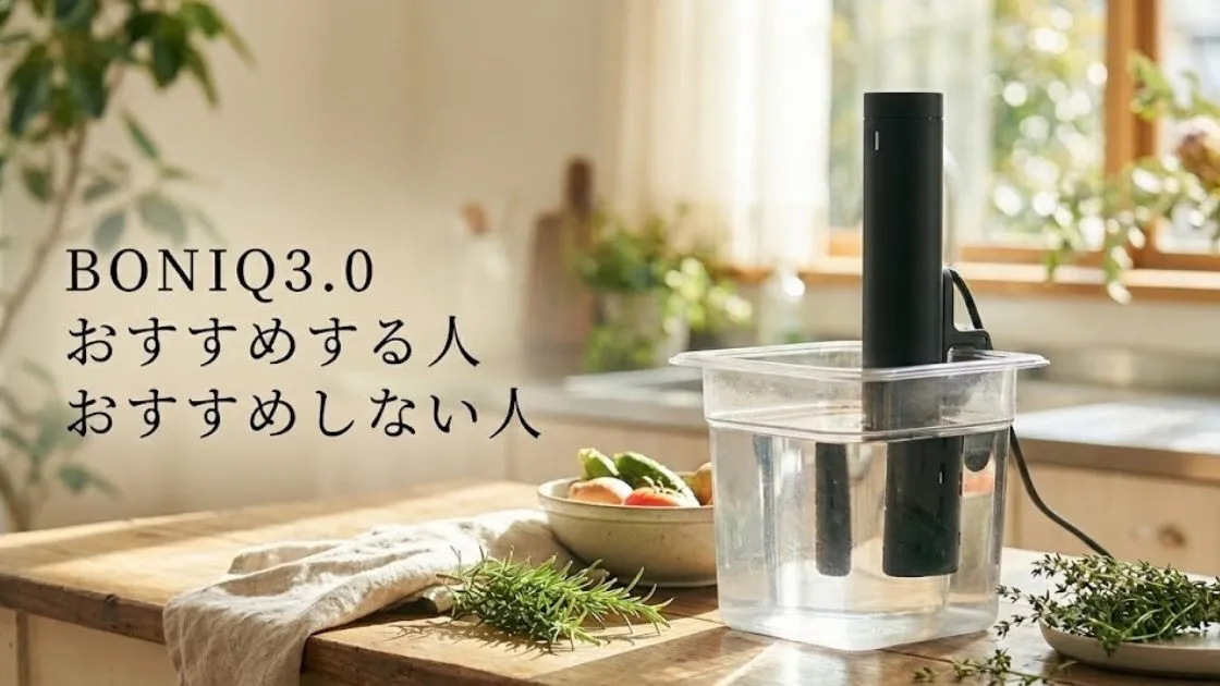 BONIQ(ボニーク)3.0をおすすめする人・おすすめしない人