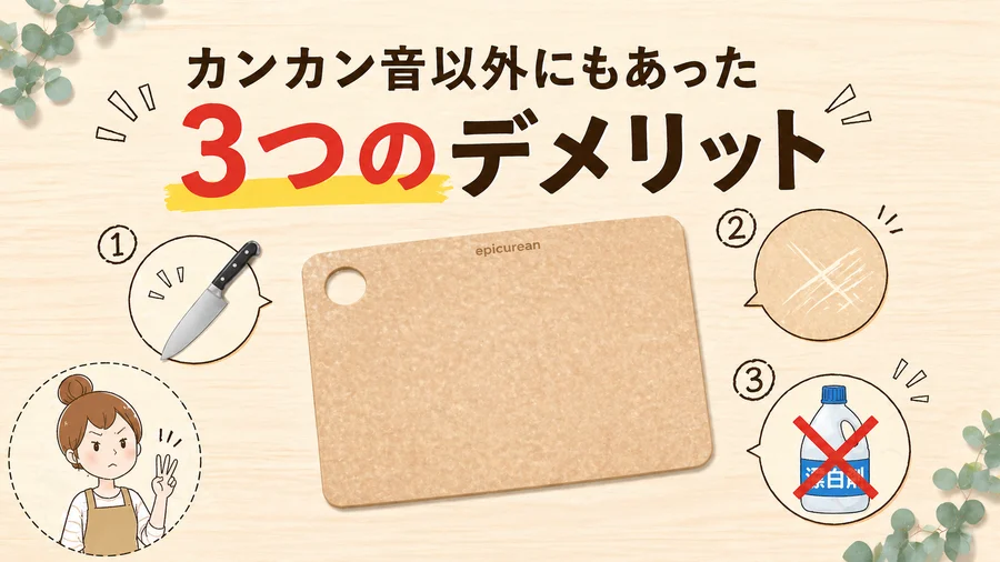 カンカン音以外にもあった3つのデメリット
