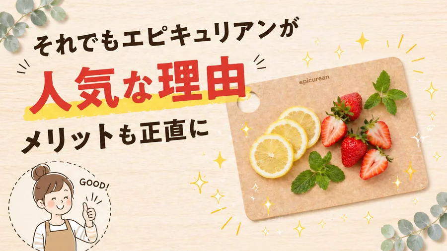 それでもエピキュリアンまな板が人気な理由（メリットも正直に）