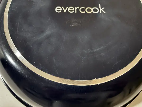 約6ヶ月使用後の状態(エバークック裏面)