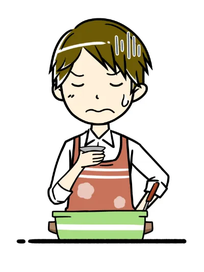 味が薄い