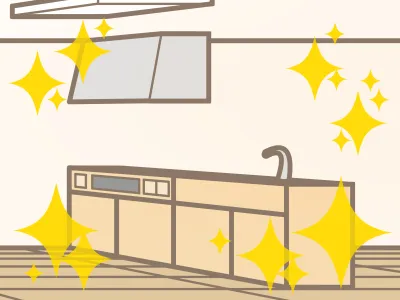 スペースが開いて、部屋が広くなる