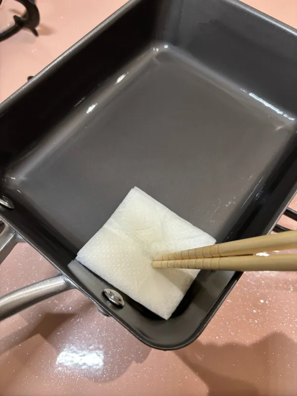 油をしっかりなじませる