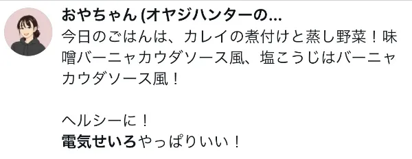 電気せいろに関するXの口コミミ